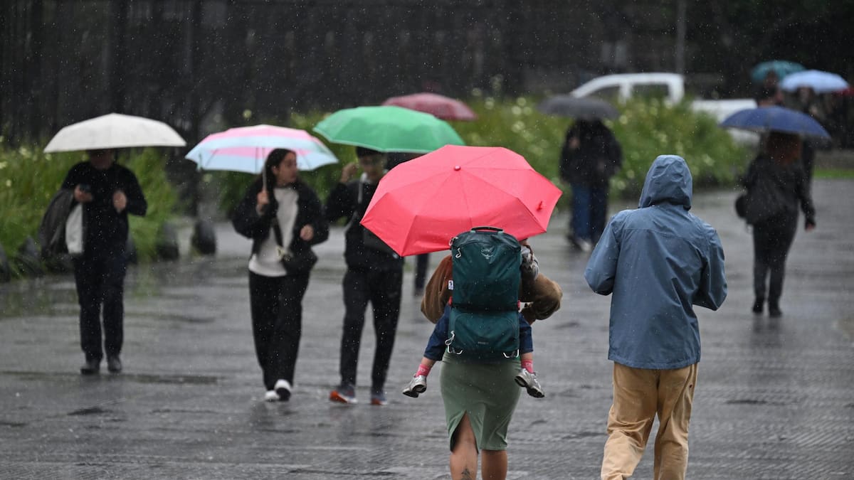 Lluvia en Buenos Aires
