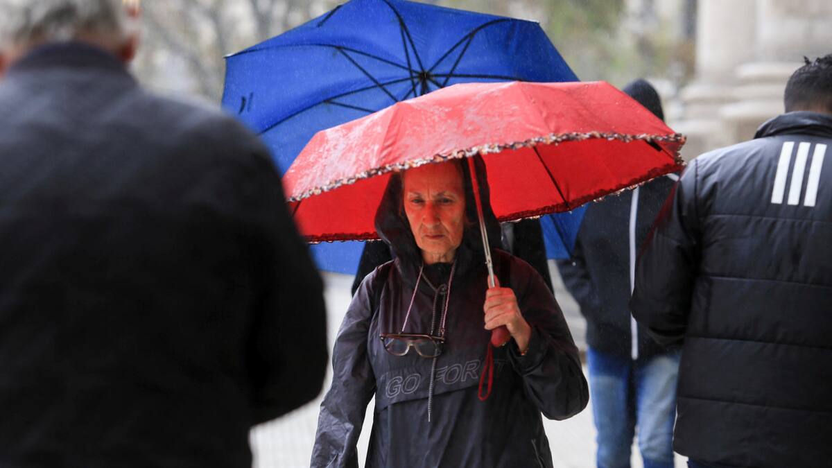 Lluvias. Foto: NA.