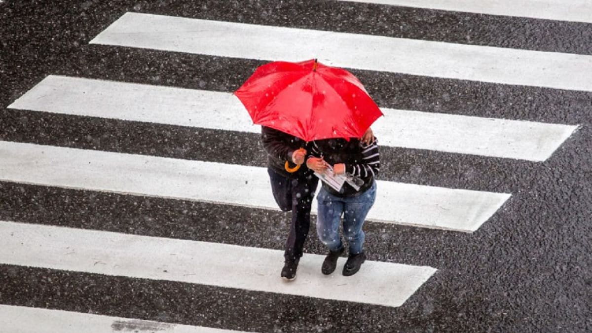 Lluvias. Foto: NA.