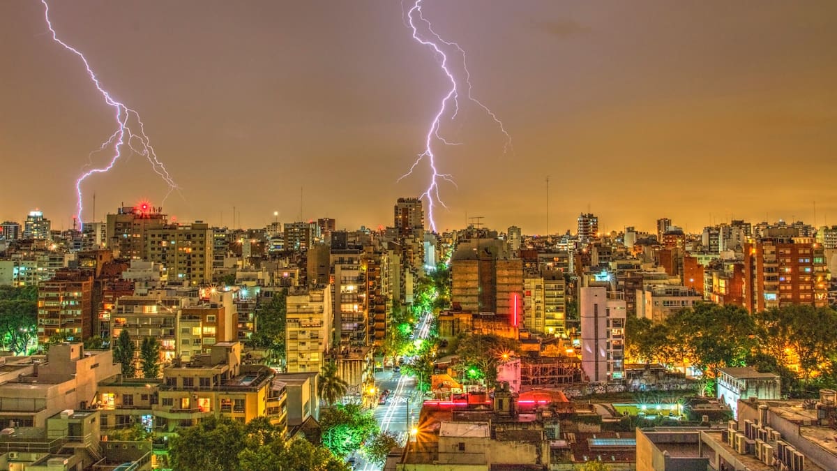 Confirmado: cuándo y a qué hora llega la tormenta Santa Rosa a Buenos Aires