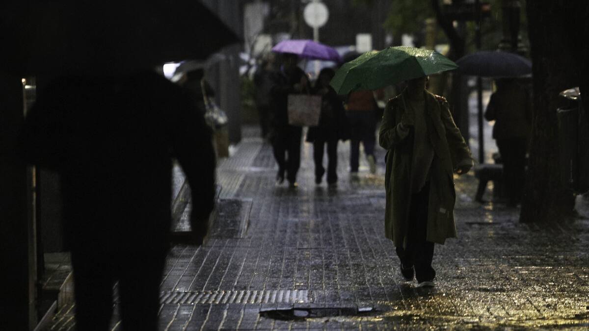 Lluvias, tormentas. Foto: NA/Mariano Sánchez.
