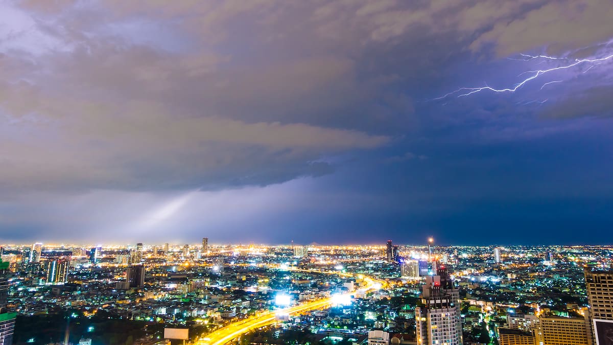 Lluvias y tormentas.
