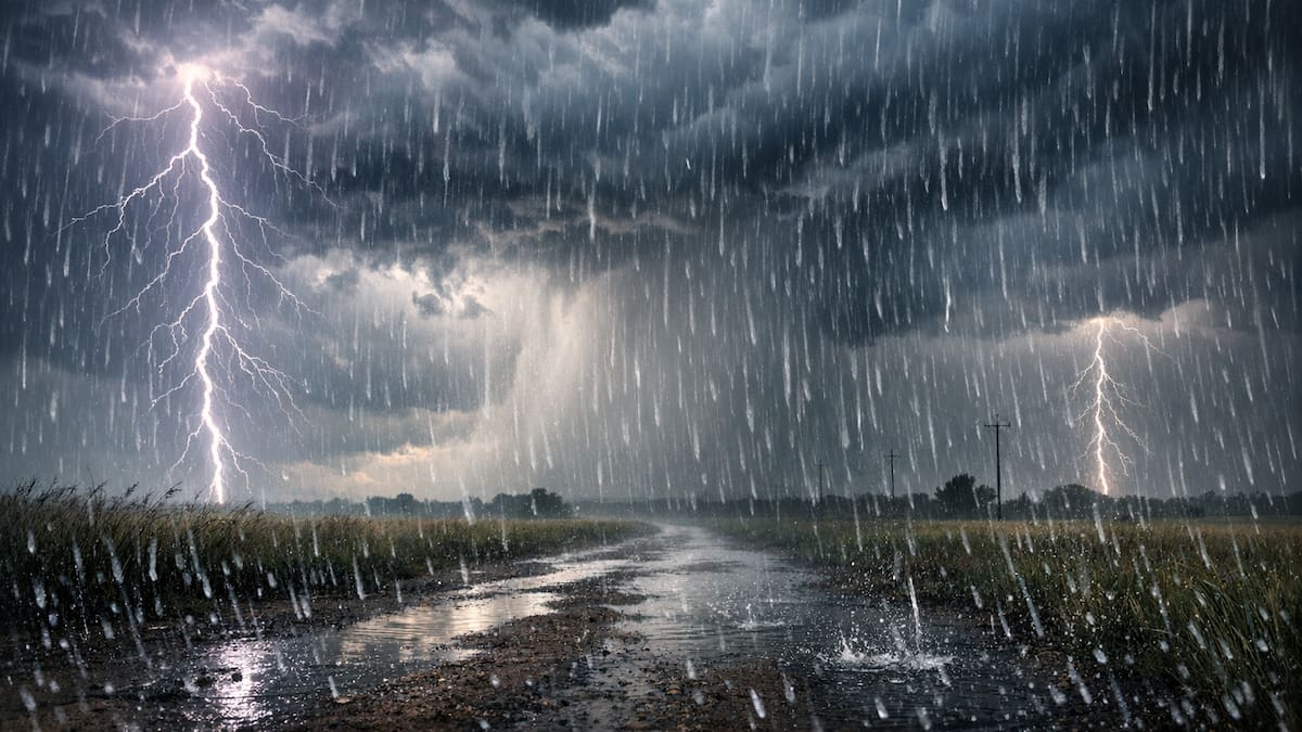 El temporal no da tregua: las provincias bajo alerta amarilla por tormentas fuertes y actividad eléctrica