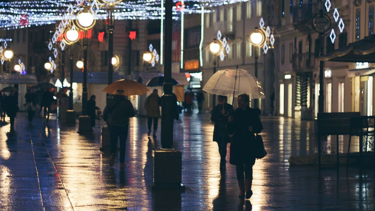 Lluvias y tormentas en Navidad y Año Nuevo.