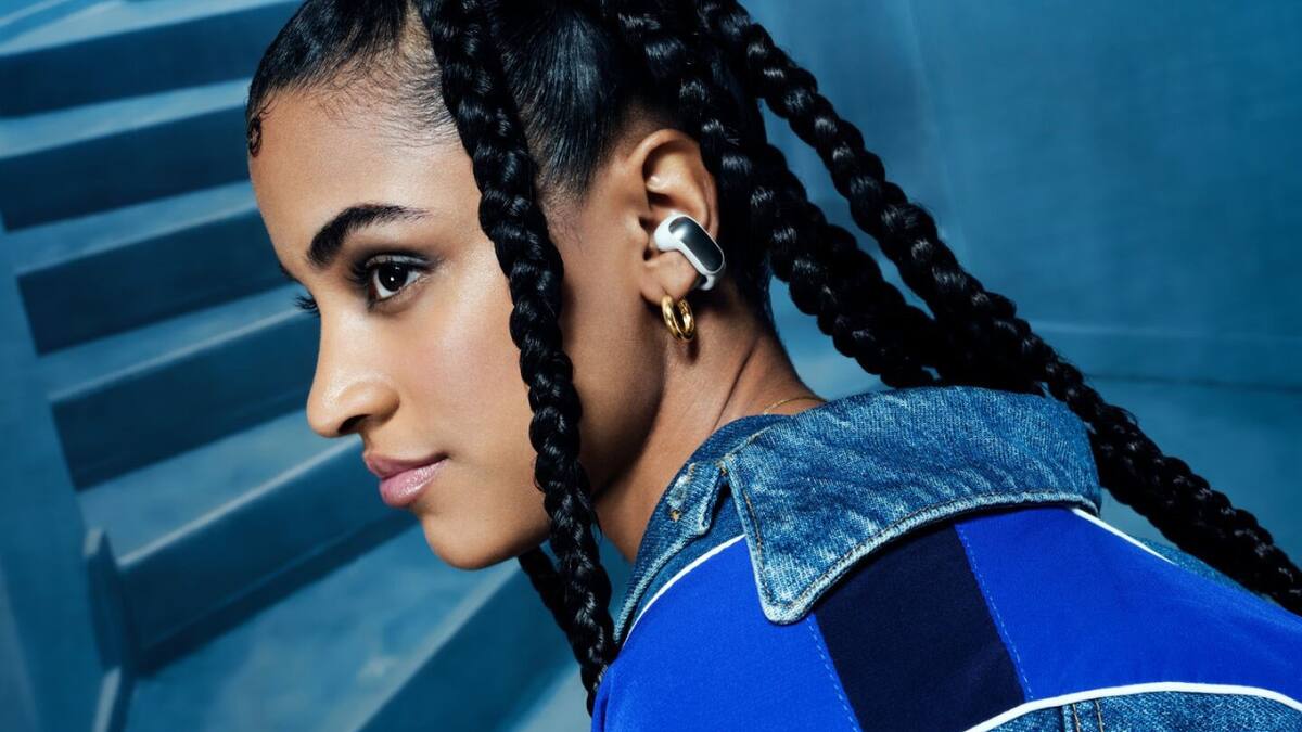 Lo nuevo en auriculares: por fuera del oído. Foto: X/@Bose