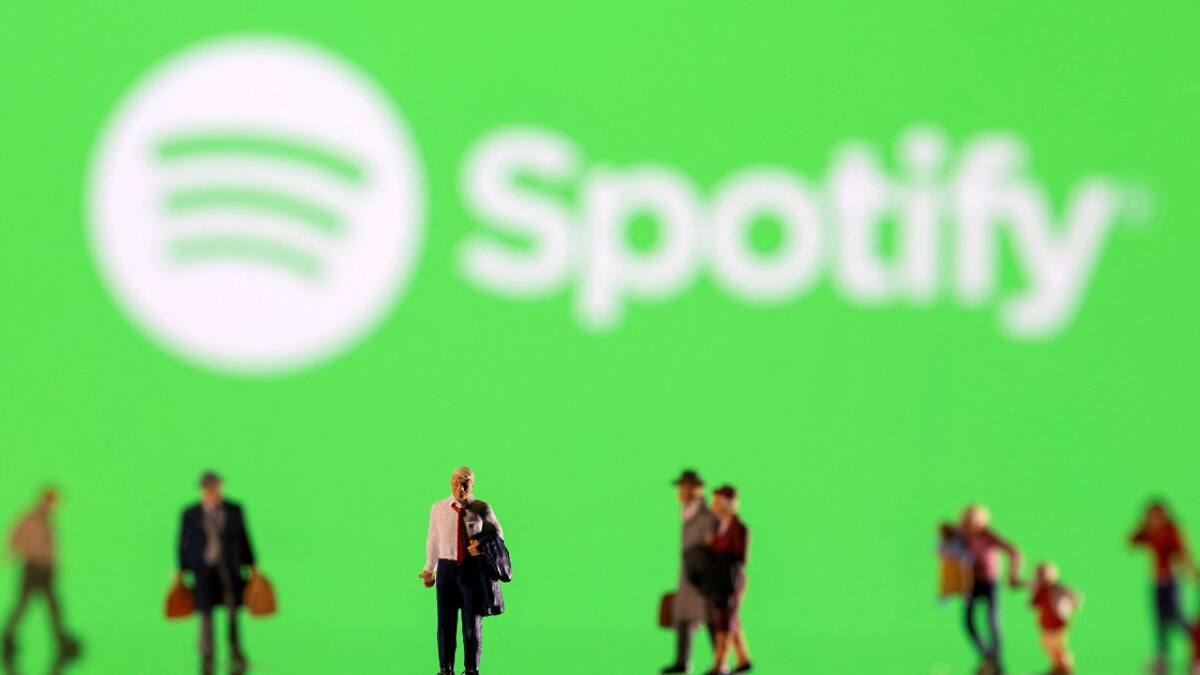 Logo de Spotify. Foto: Reuters.