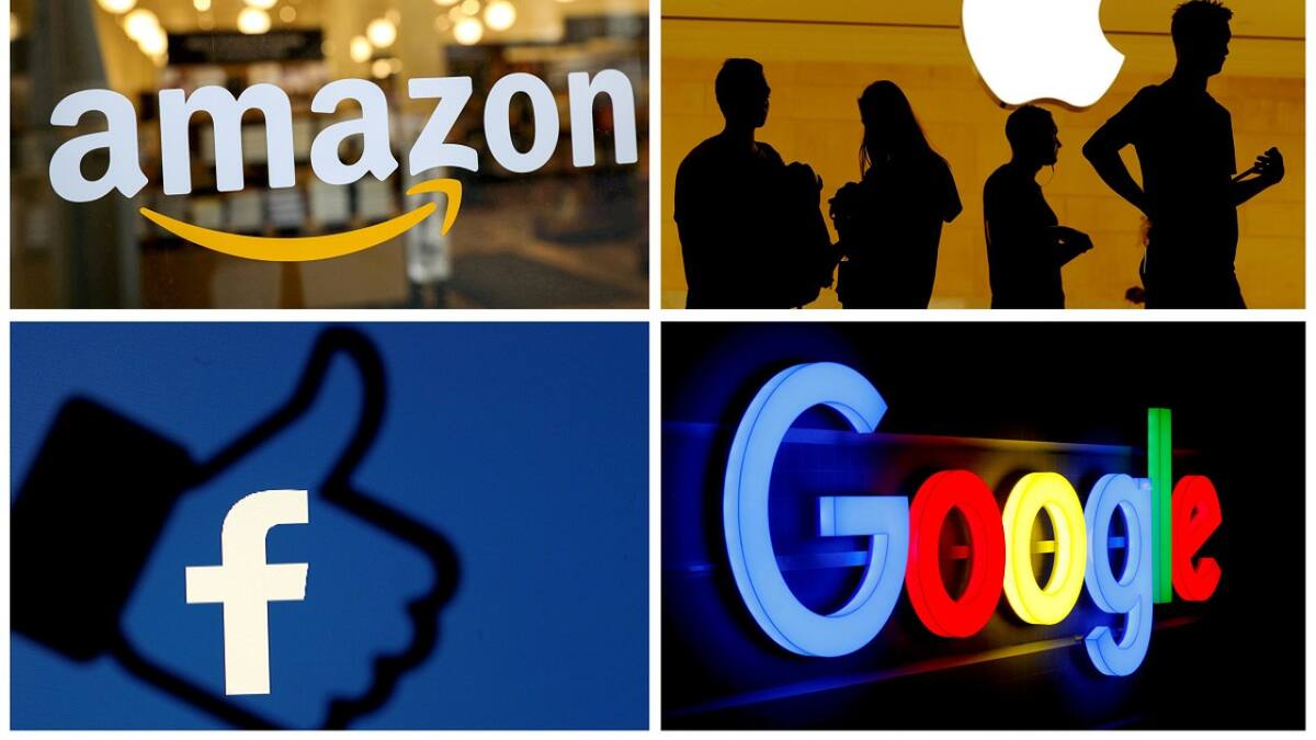 Logos de empresas tecnológicas. Foto: Reuters.