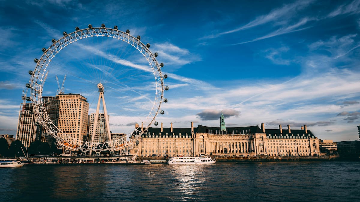 London Eye, Londres, Reino Unido.