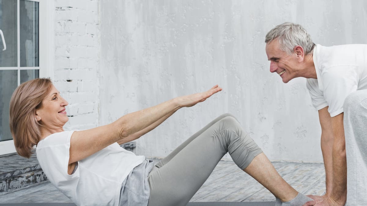 Longevidad, ejercicio. Foto: Freepik.