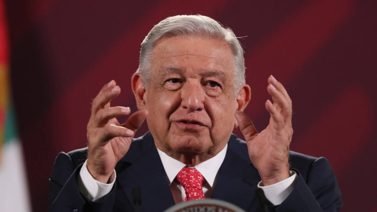 López Obrador, presidente de México. Foto: EFE