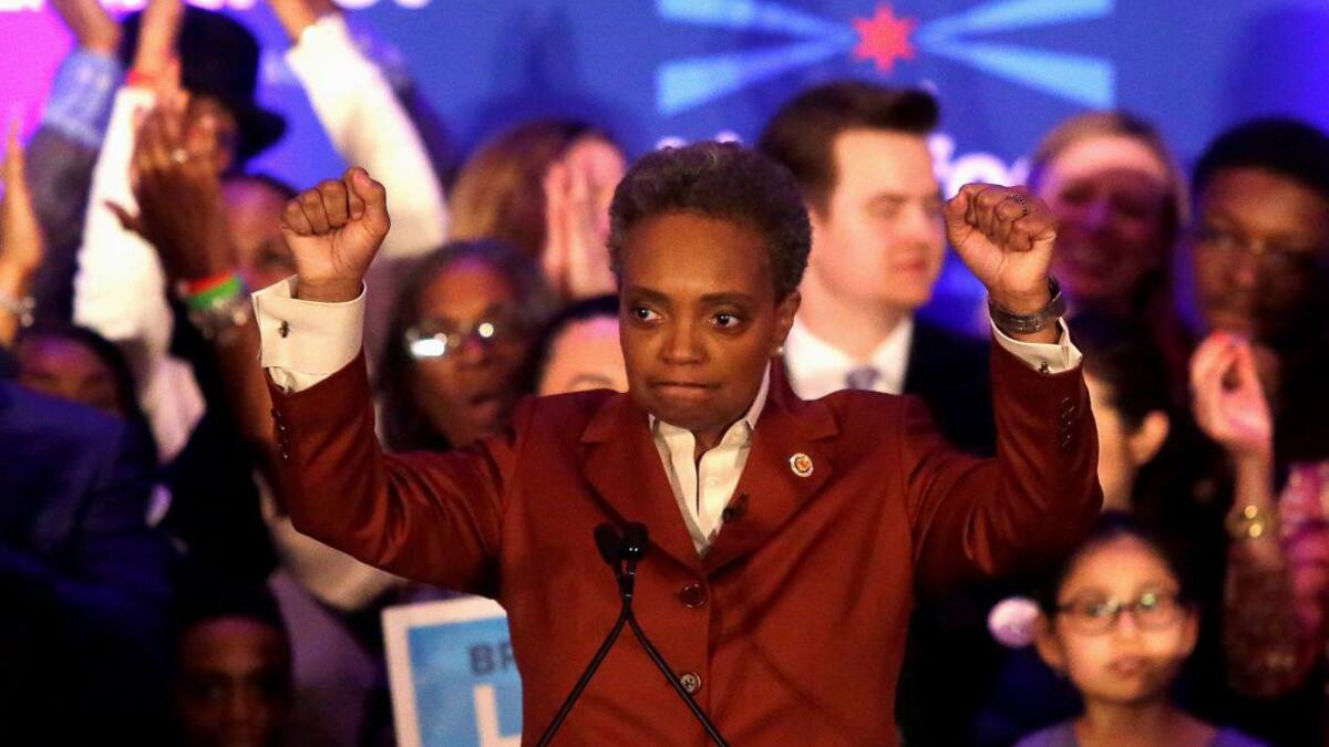Lori Lightfoot, Alcaldesa Chicago, Reuters