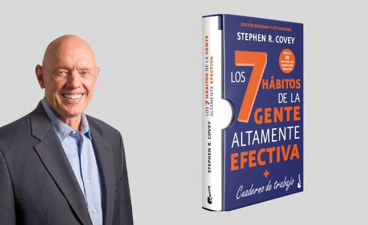"Los 7 Hábitos de la Gente Altamente Eficaz" – Stephen R. Covey. Foto: Bankinter.