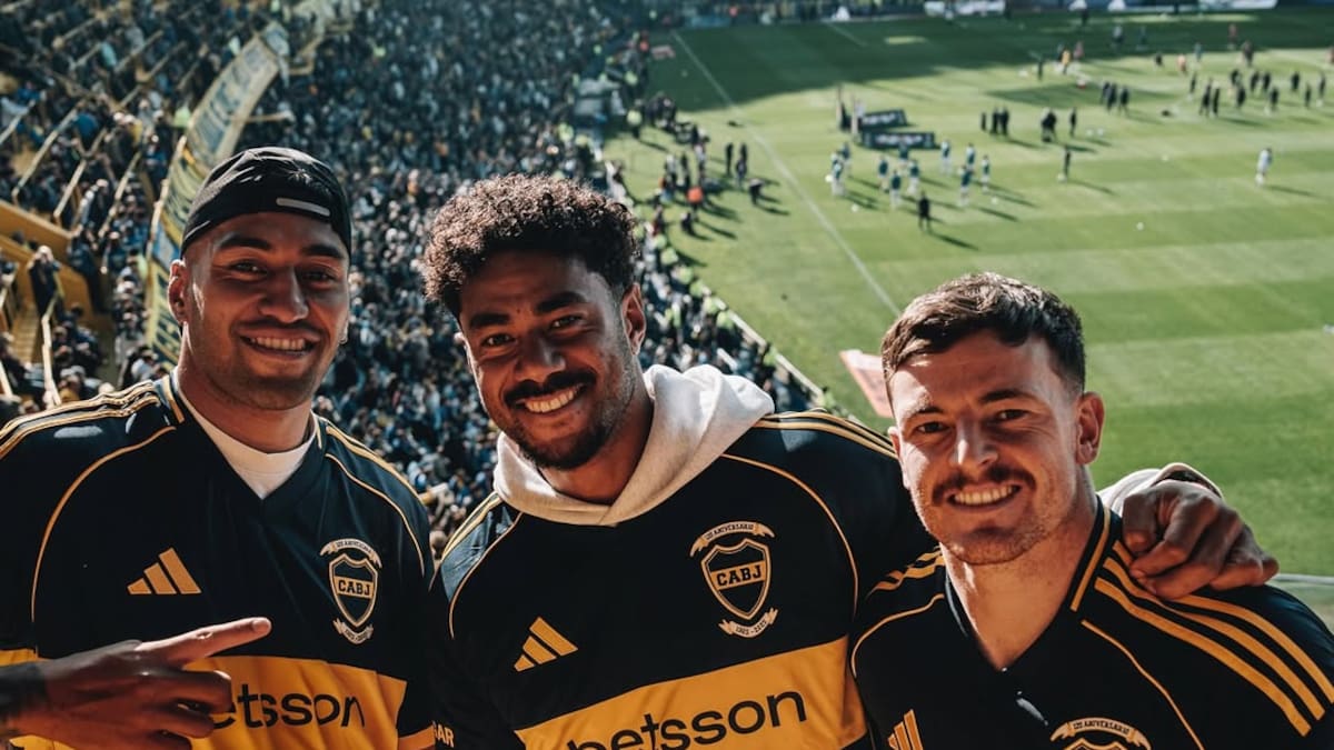 Los All Blacks, en la Bombonera.