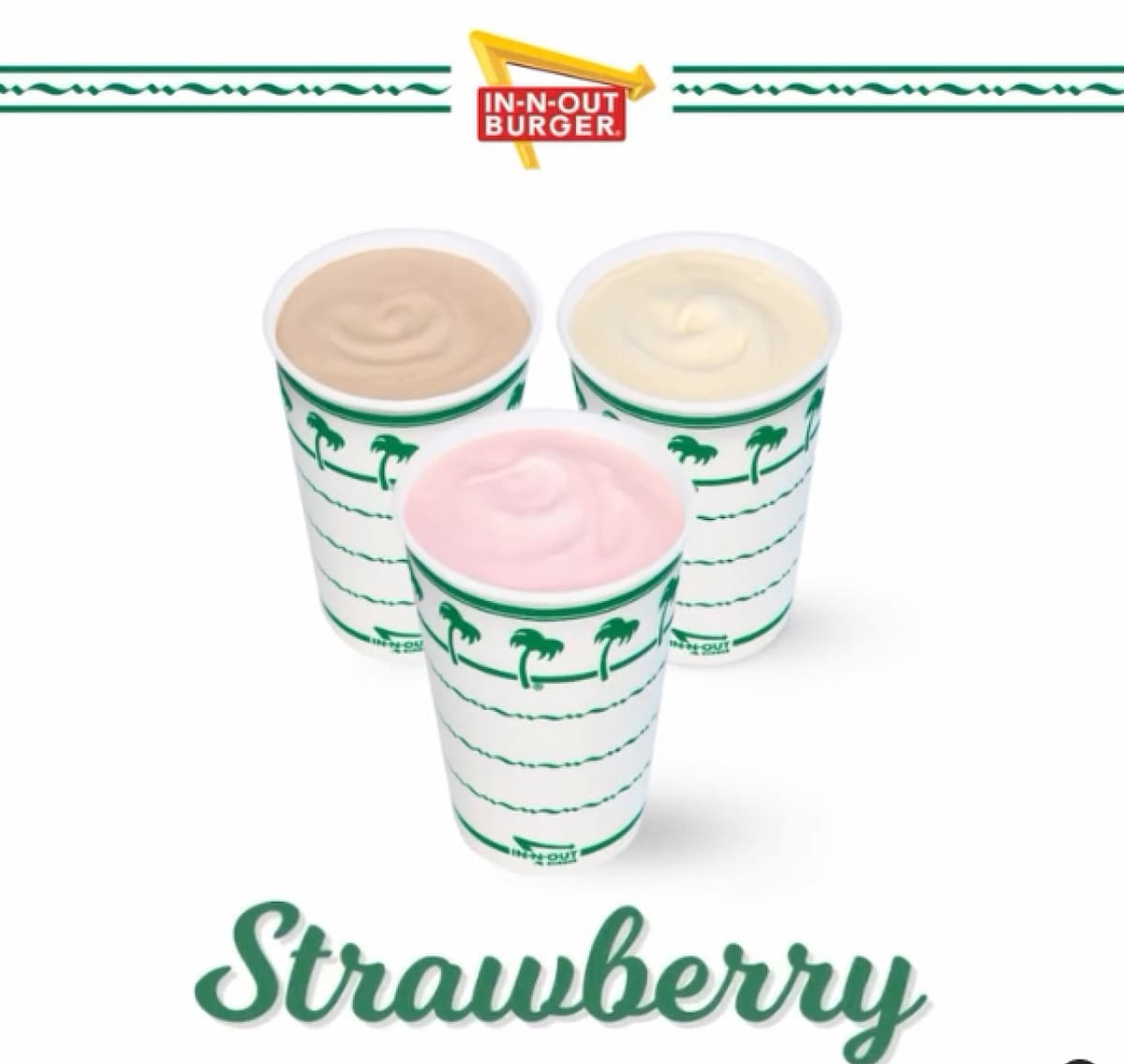 Los batidos, uno de los productos afectados por los cambios de ingredientes. Foto: Instagram In-N-Out.