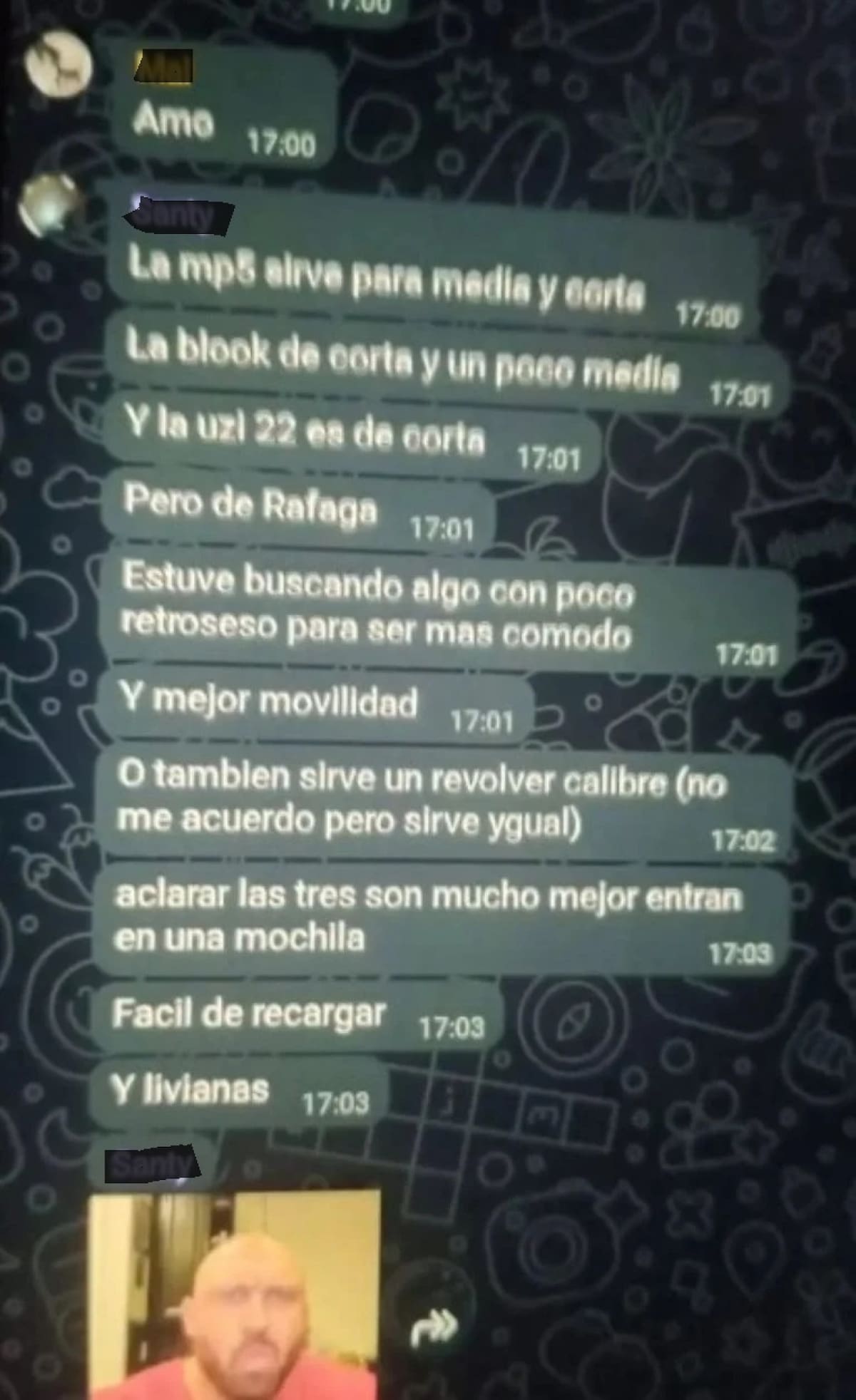 Los chats de los alumnos de Ing. Mascwhitz. Fuente: X @mdzol