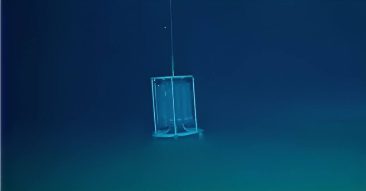 Los científicos encontraron las piletas de la muerte gracias a un vehículo submarino operado a distancia. Foto: Ocean X.