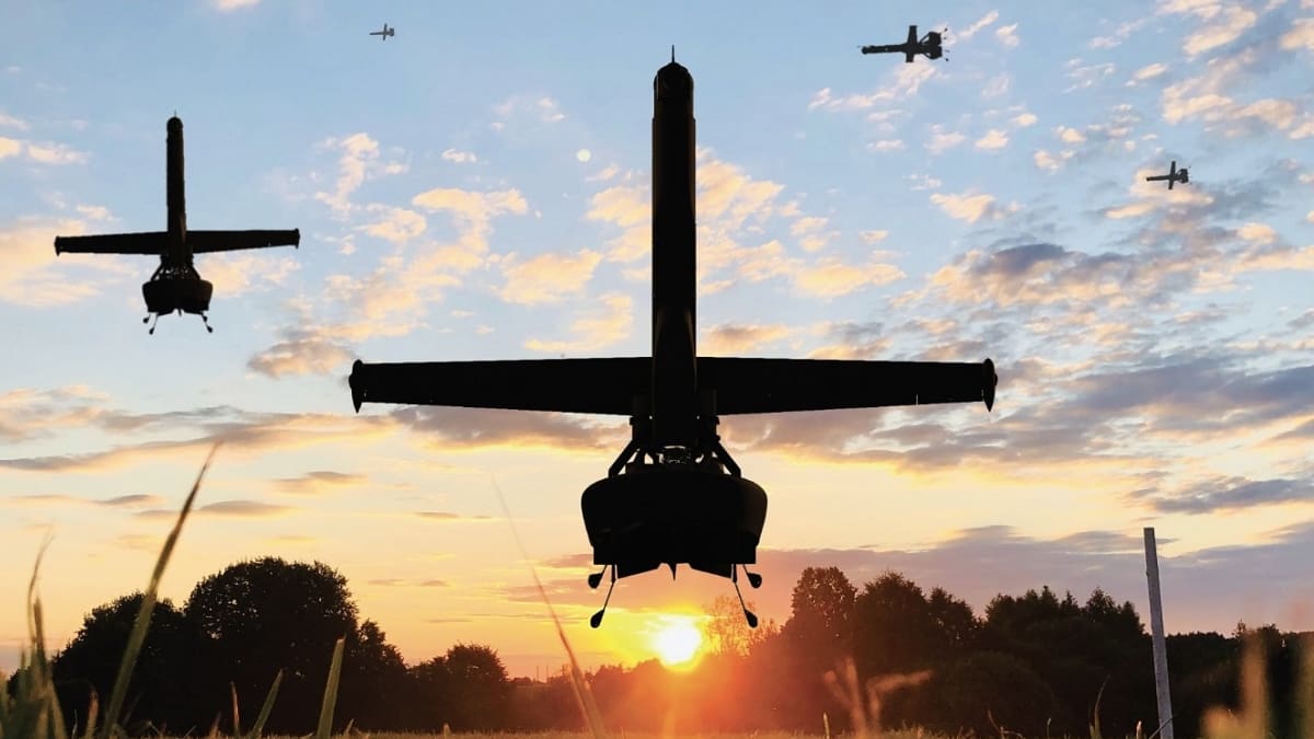 La Armada Argentina sumará drones militares de Estados Unidos para vigilar el Atlántico Sur: cómo son V-BAT de Shield AI