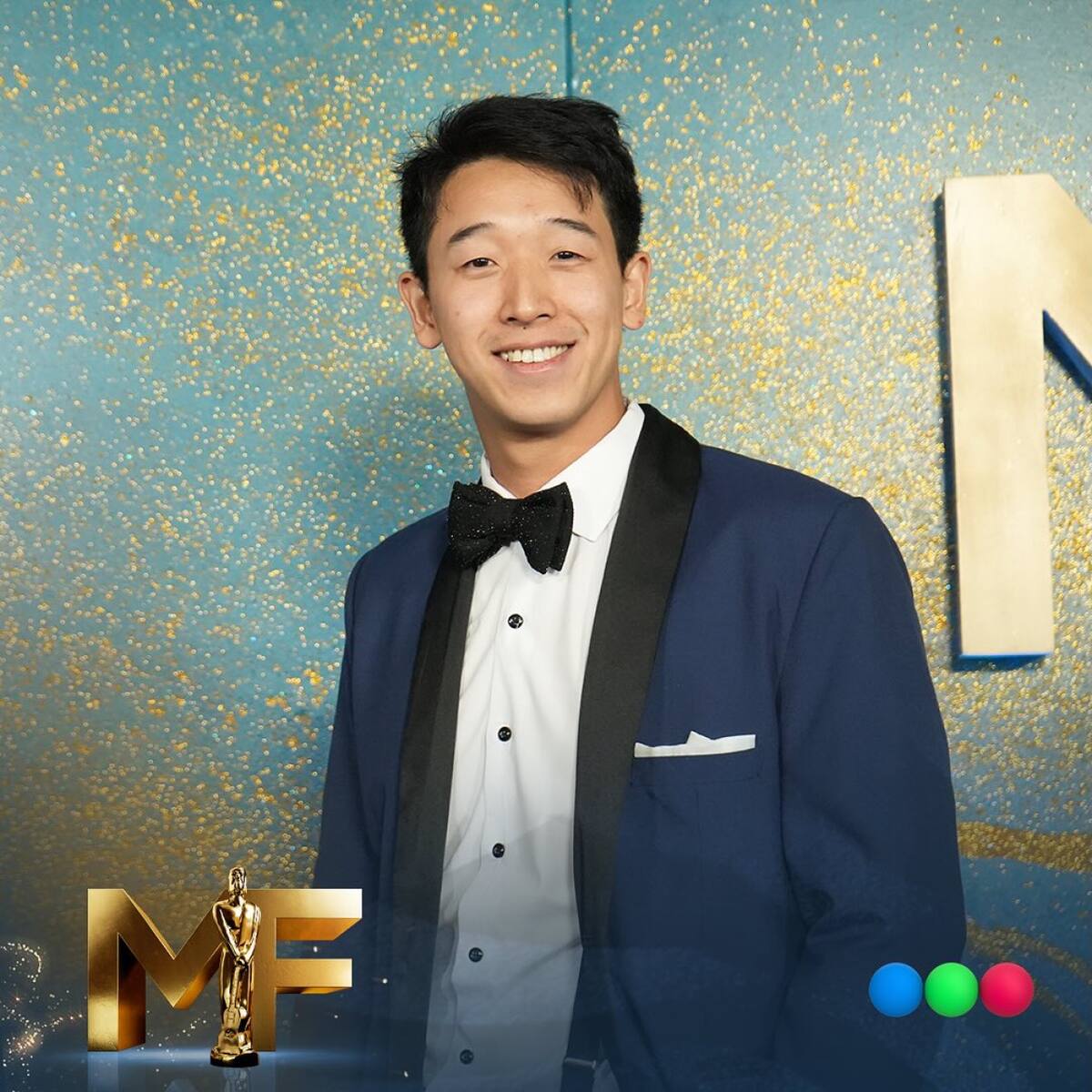 Los looks de los famosos en los Martín Fierro. Foto: Instagram @telefe