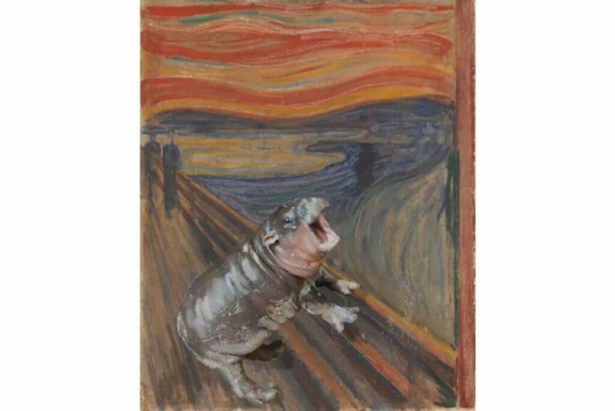 Los mejores memes de Moo Deng. Fuente: X