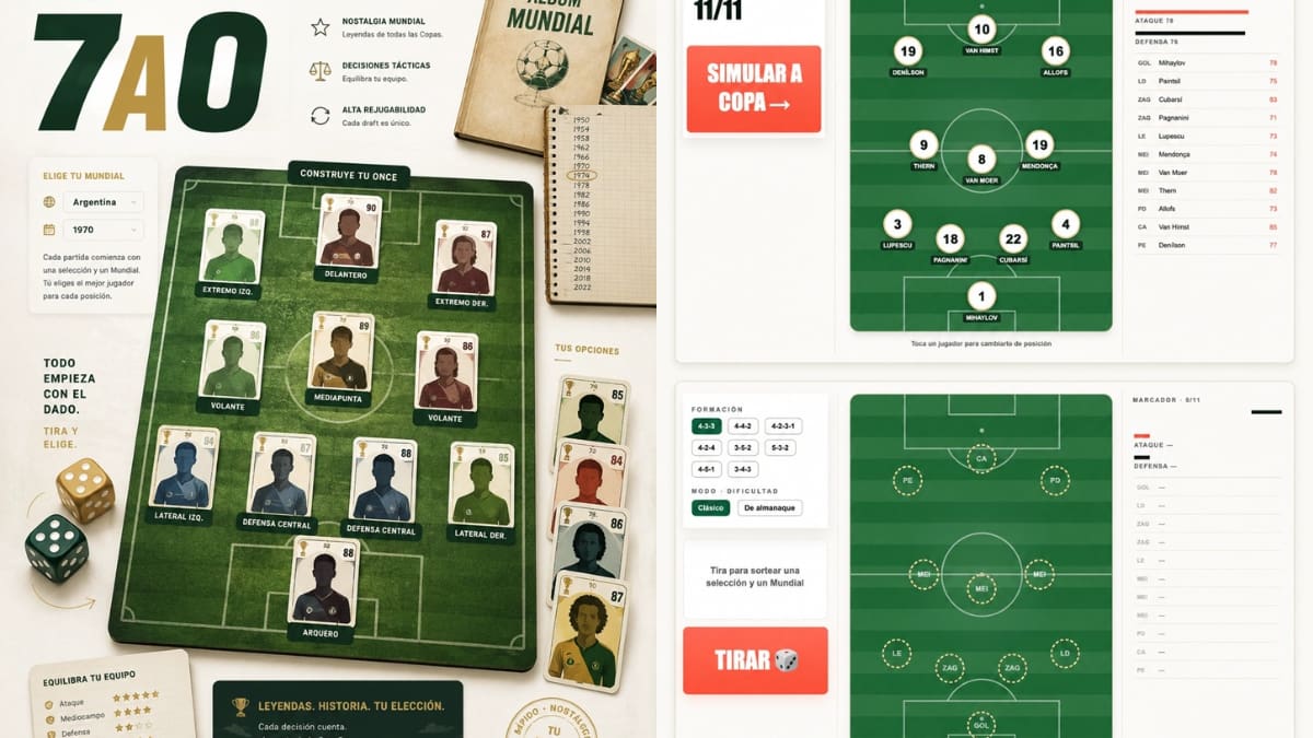 Los minijuegos de fútbol gratuitos que se volvieron tendencia al igual que Copero: de qué tratan “7-0″ y “El Ídolo”