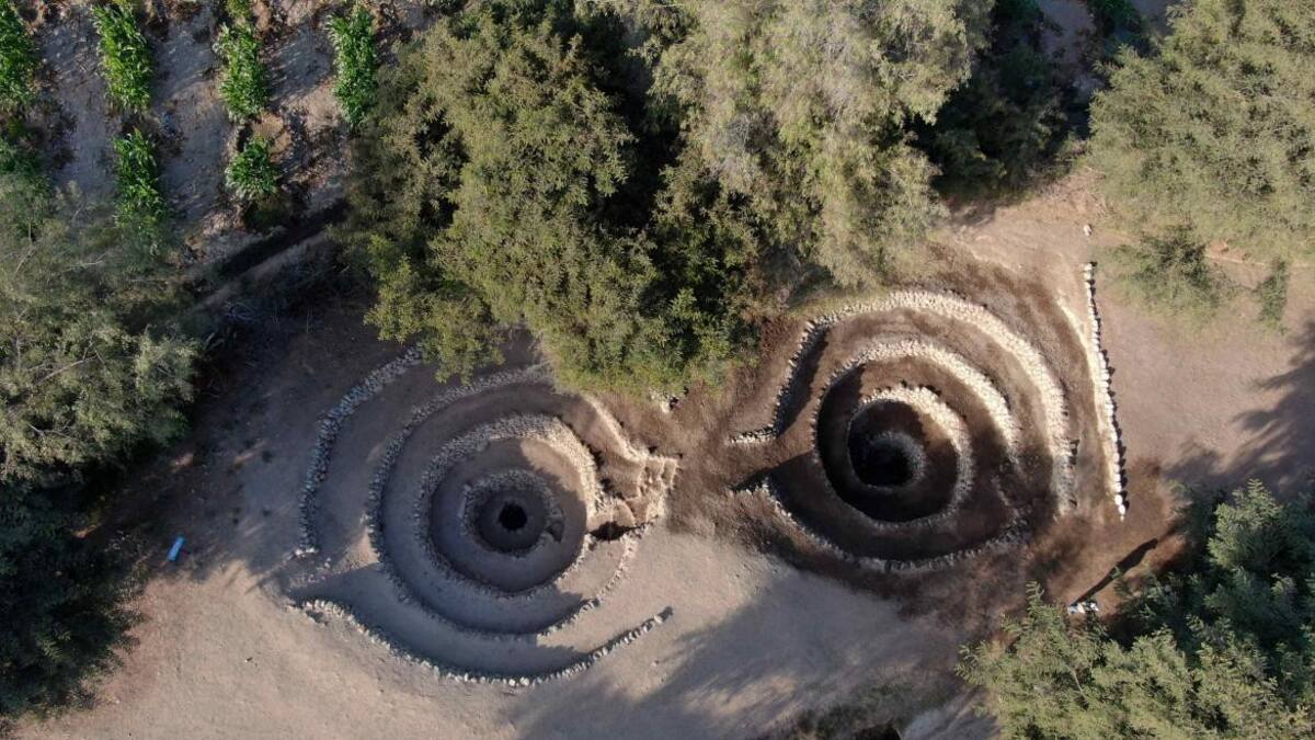 Los misteriosos "Ojos del Agua" en Perú. Foto: EFE.