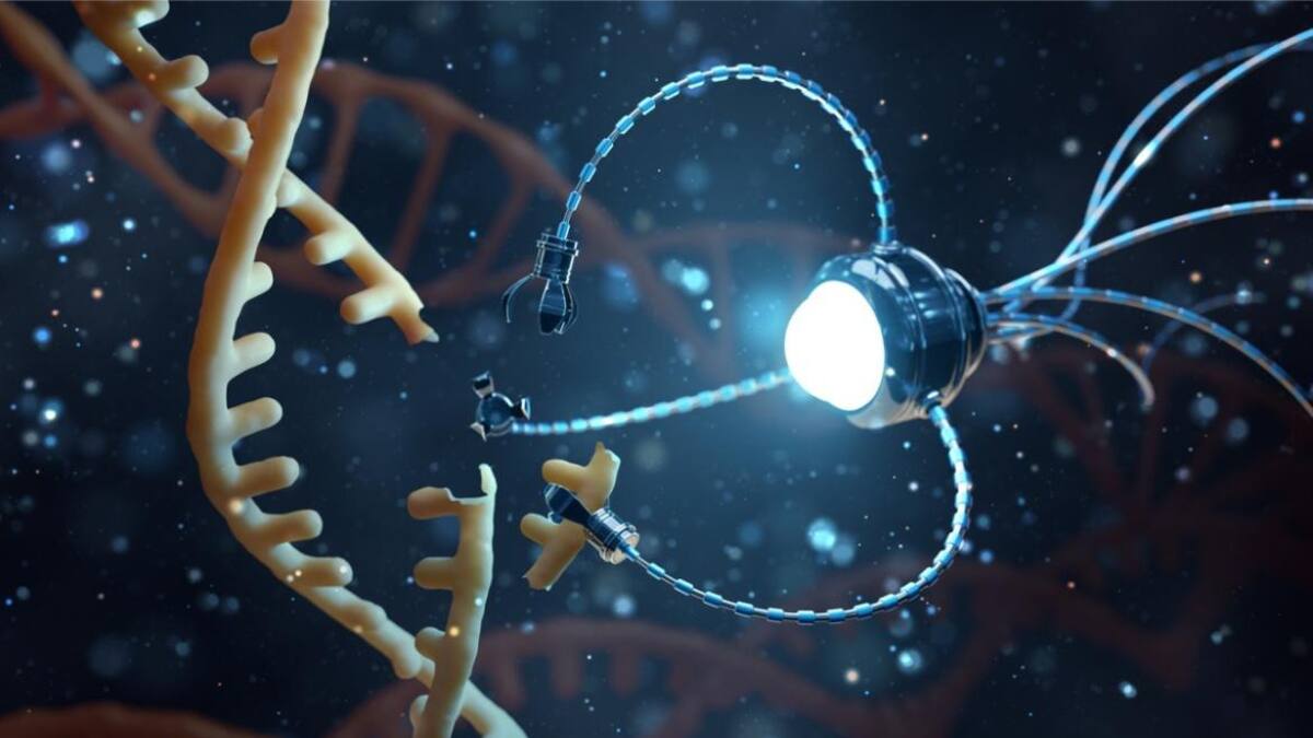 Los nanobots repararán el ADN de las personas.