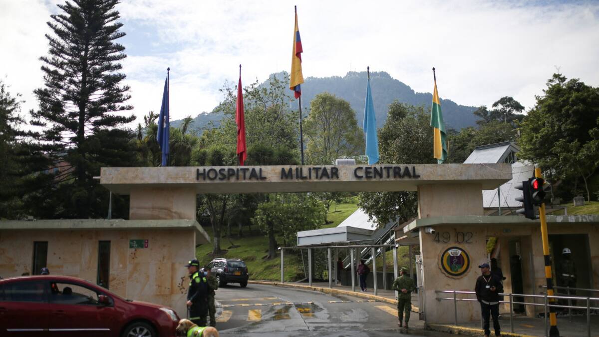 Los niños colombianos se encontraban en el Hospital Militar Central. Foto: Reuters.
