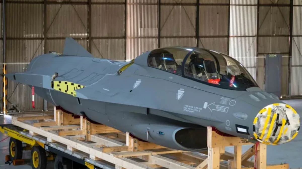 Los nuevos aviones caza F-16 de la Fuerza Aérea Argentina.