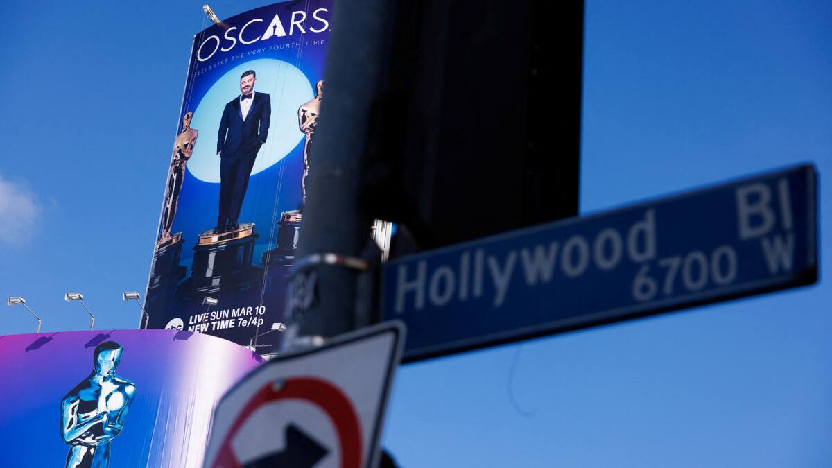 Los preparativos para los Óscar. Foto: Reuters