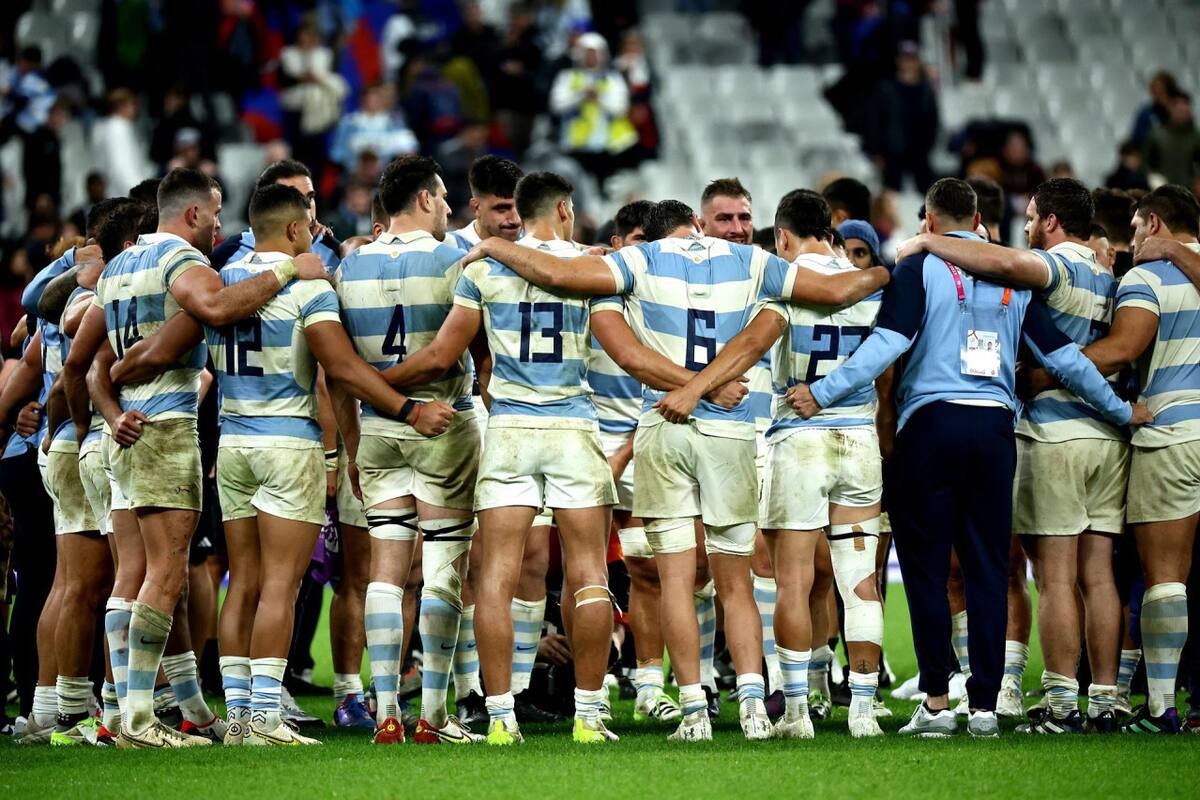 Los Pumas, Mundial de rugby. Foto: EFE
