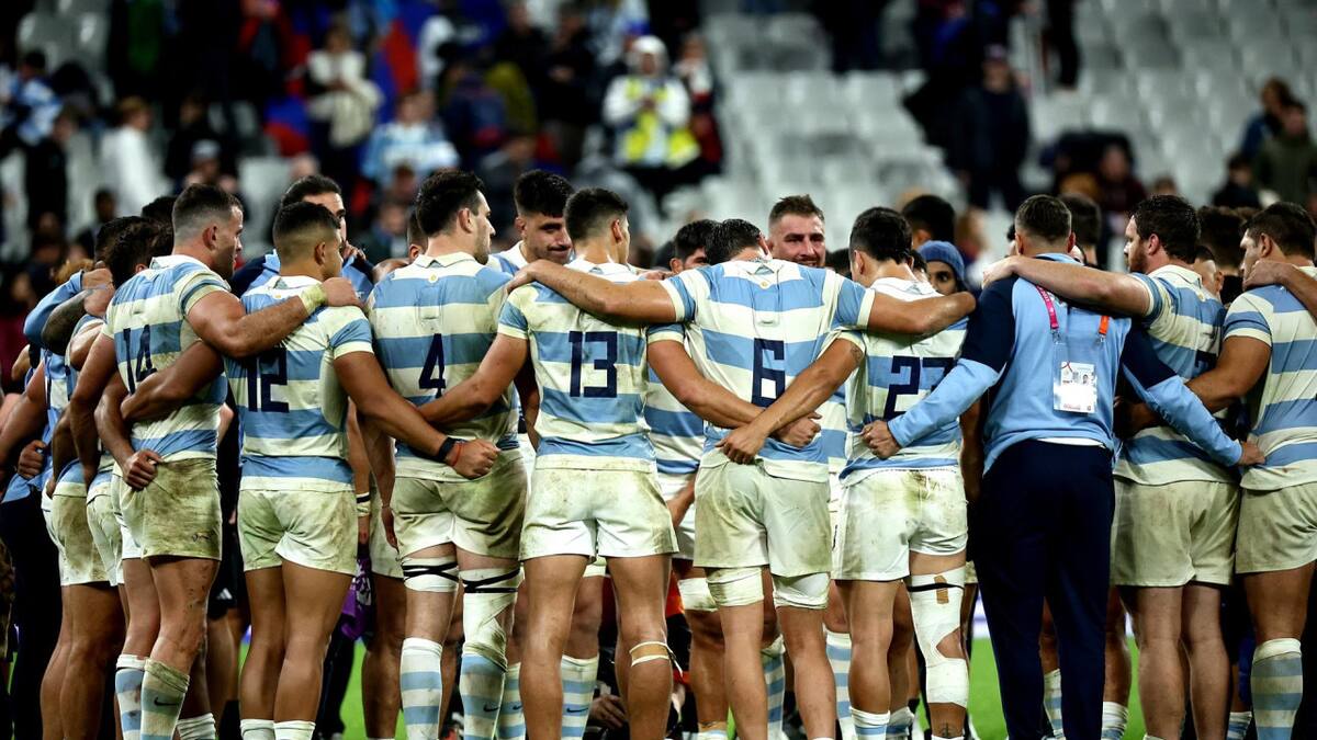 Los Pumas, Mundial de rugby. Foto: EFE