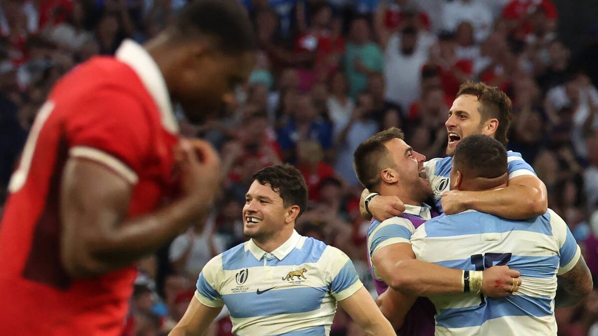 Los Pumas, Mundial de rugby. Foto: Télam