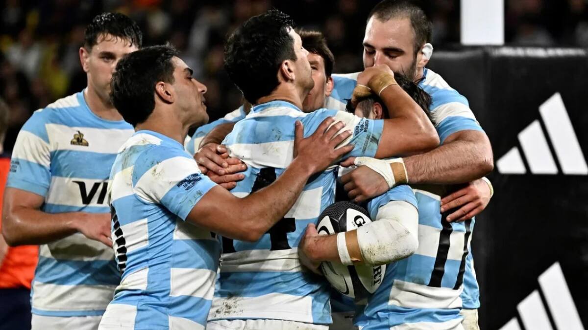 Los Pumas, rugby. Foto: NA