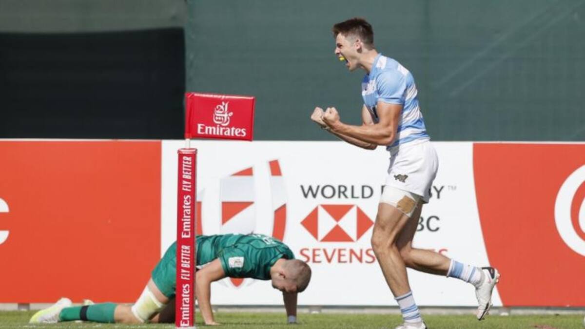 Los Pumas seven, foto NA