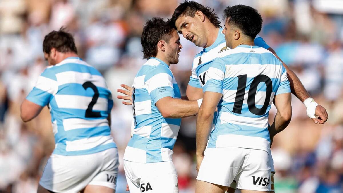 Los Pumas volvieron al triunfo en el Rugby Championship. Foto: NA