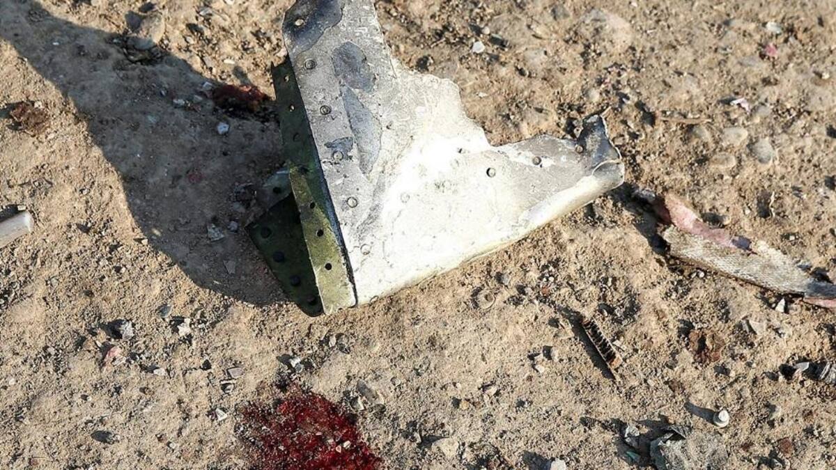 Los restos del avióndonde 176 personas murieron, REUTERS