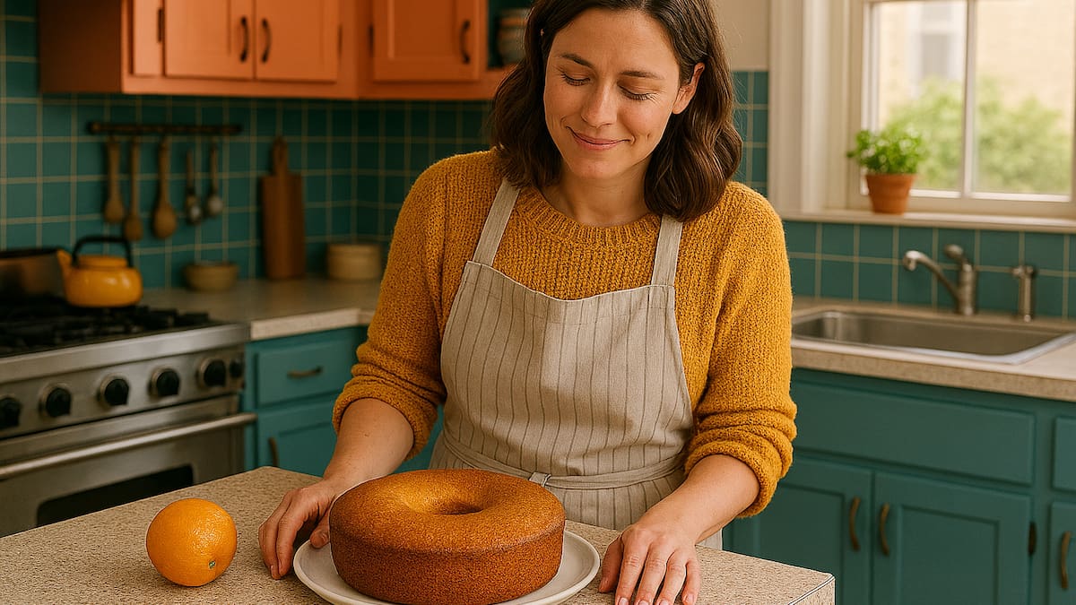 Sin harinas ni azúcar: los secretos para cocinar un bizcochuelo de naranja saludable, esponjoso y nutritivo