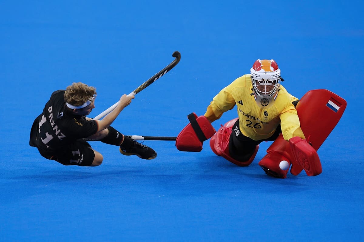 Los shoot-out entre Países Bajos y Alemania en París 2024. Foto: Reuters.