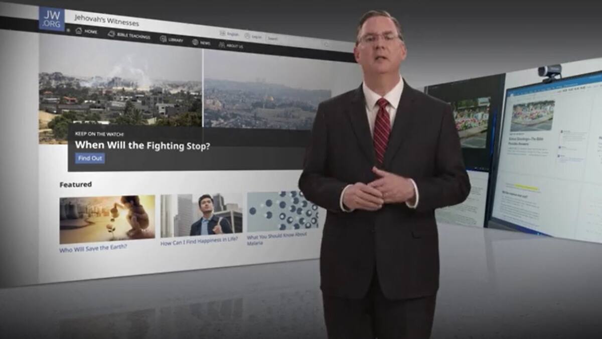 Los Testigos de Jehová muestran cómo tratan las noticias