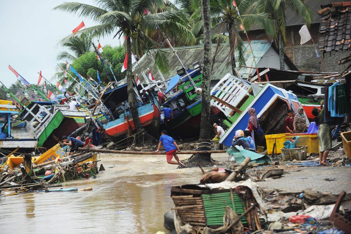 Los tsunamis más trágicos de la historia. Foto: archivo NA