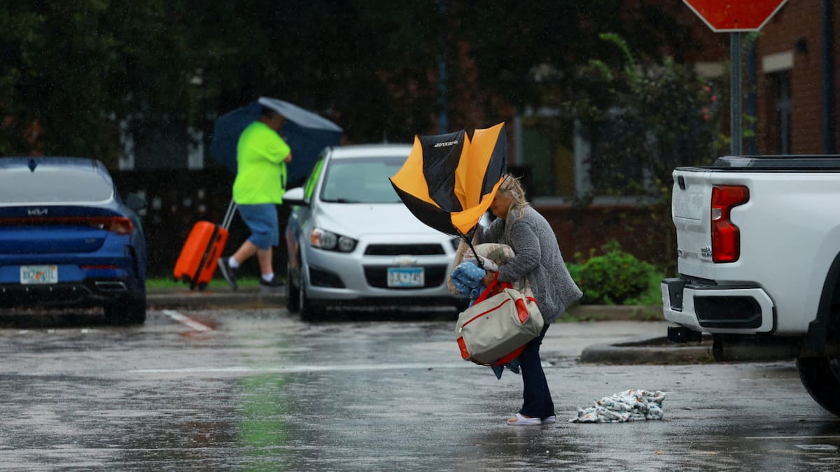 Las consecuencias invisibles del huracán Milton. Foto: Reuters