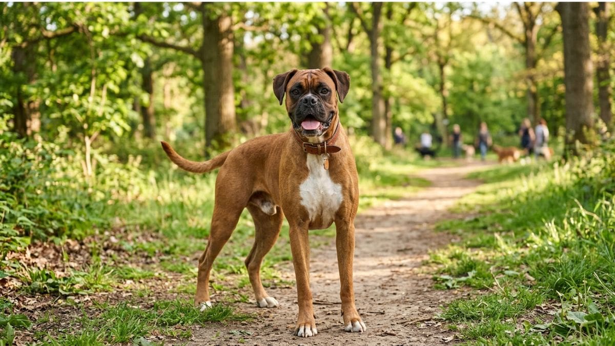 Los veterinarios coinciden sobre el Boxer: “Estos perros suelen buscar el contacto con sus dueños porque tienen un carácter muy afectuoso y familiar”