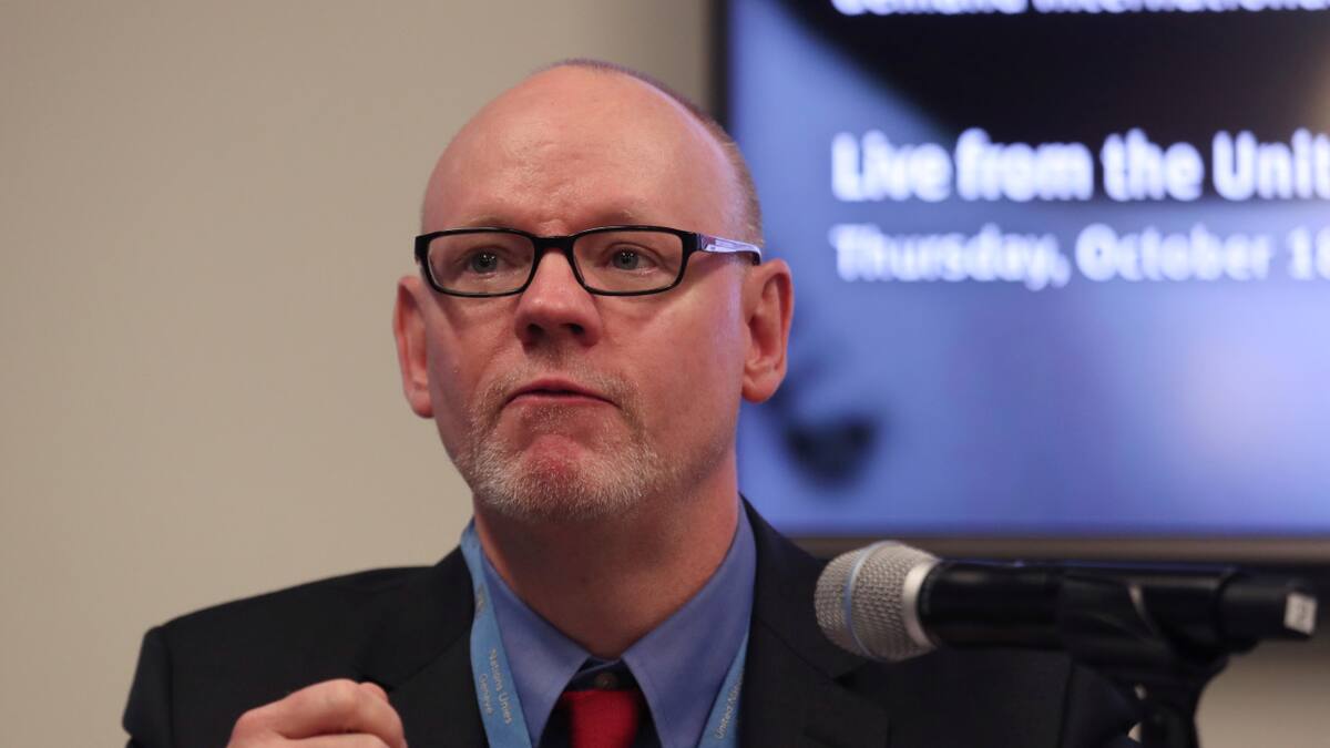 Louis Charbonneau, director de Human Rights Watch para la ONU. Foto: Reuters.