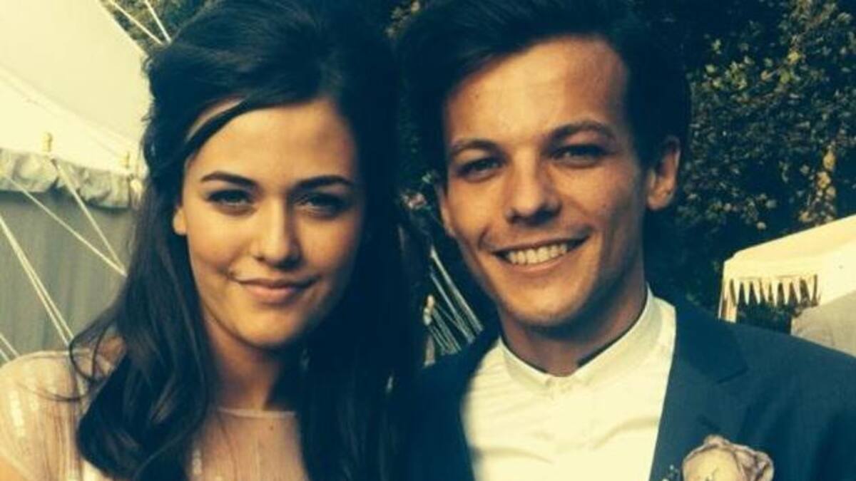 Louis Tomlinson, cantante de One Direction, y su hermana Félicité Tomlinson
