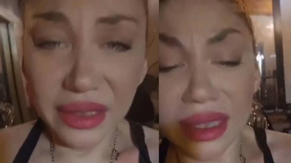 Lourdes, excantante de Bandana. Foto: captura.