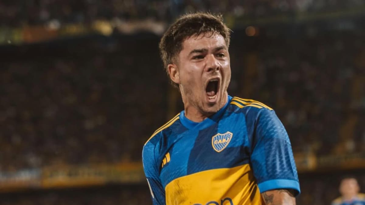 Lucas Blondel, jugador de Boca. Foto: Instagram/@lucasblondel17.