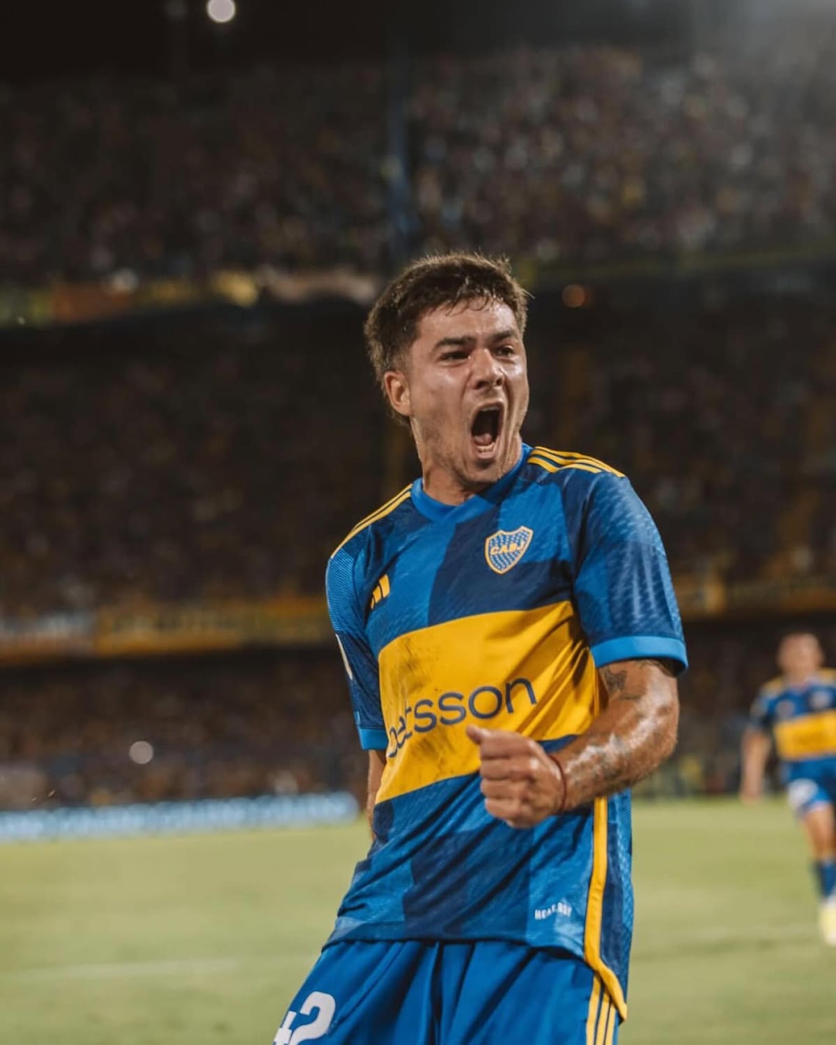 Lucas Blondel, jugador de Boca. Foto: Instagram/@lucasblondel17.