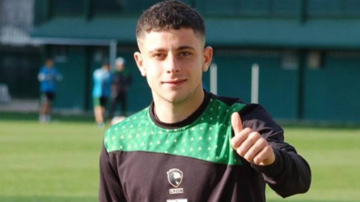 Lucas Román, futbolista. Foto: NA