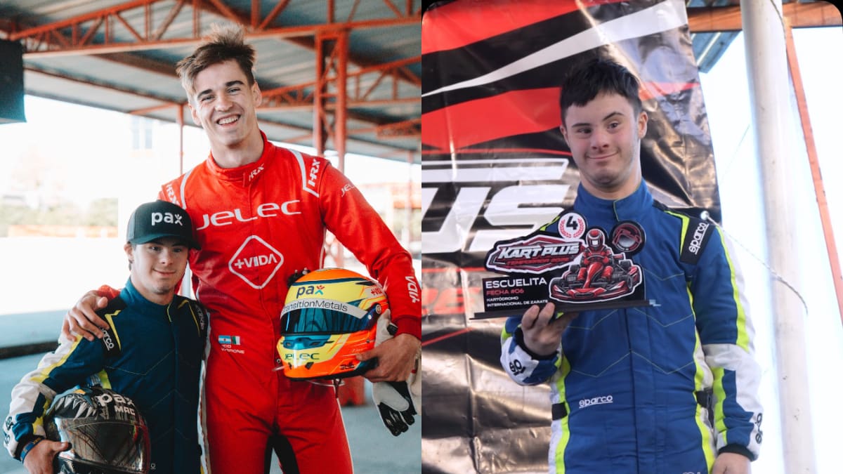 De los videojuegos al karting: la historia de Lucas Tomasi, el primer piloto con síndrome de Down en obtener una licencia nacional