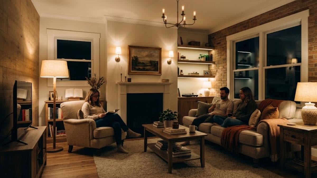 Los expertos en interiorismo coinciden: “Si querés que tu casa se vea mucho más cálida, la clave está en combinar varios tipos de iluminación”